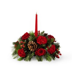 Come Home Christmas Centerpiece  From Rogue River Florist, Grant's Pass Flower Delivery